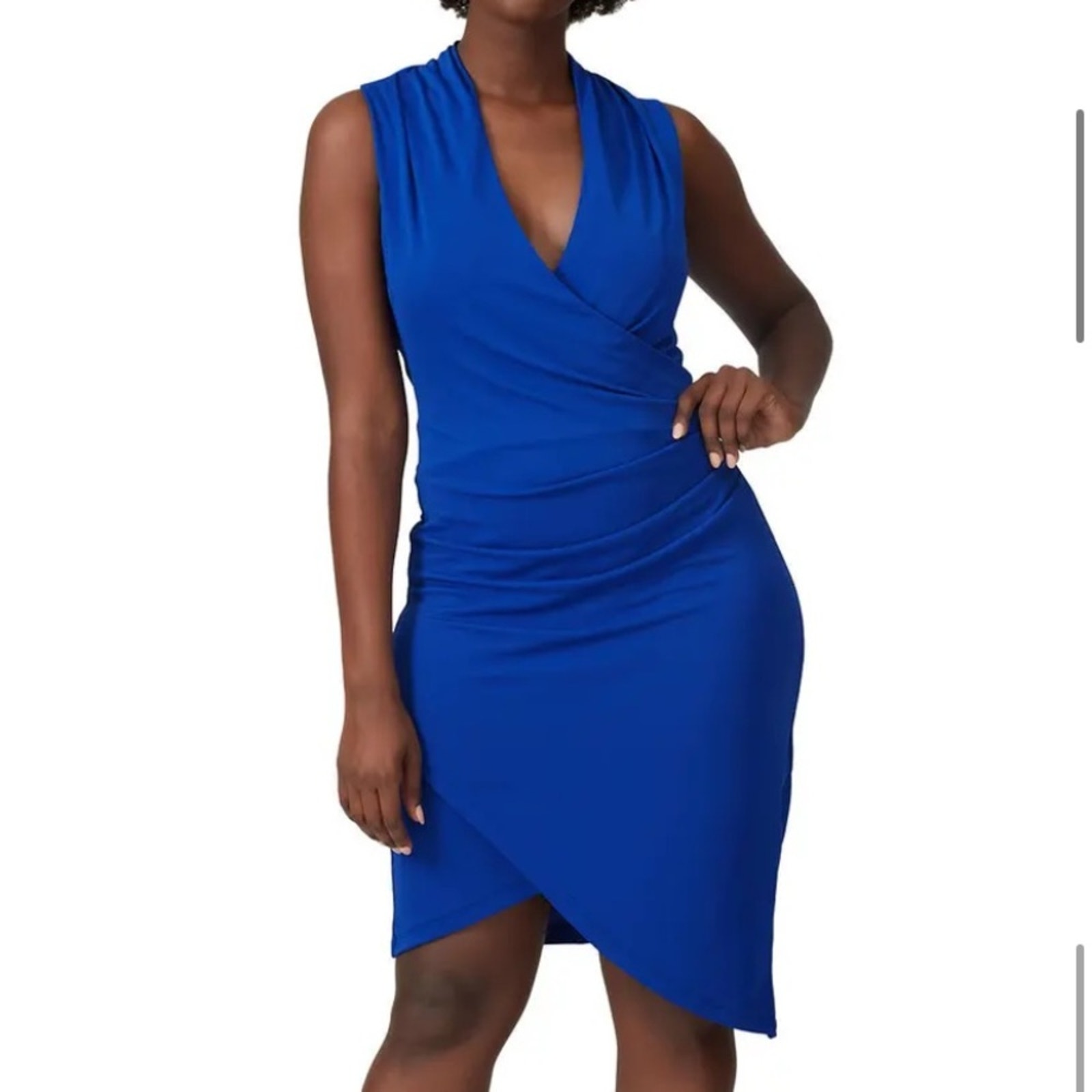 Nicole Miller Blue Stephanie Dress Size Small